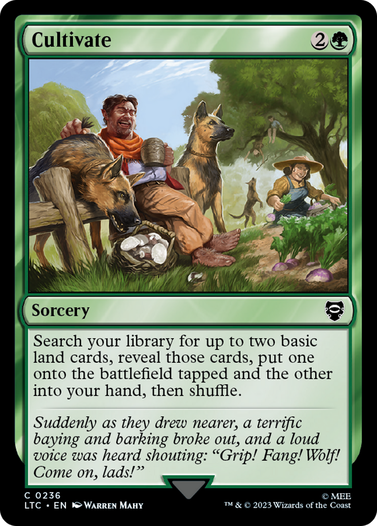 Cultivate [The Lord of the Rings: Tales of Middle-Earth Commander] | Odin's Place