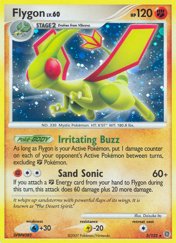 Flygon (5/132) [Diamond & Pearl: Secret Wonders] | Odin's Place