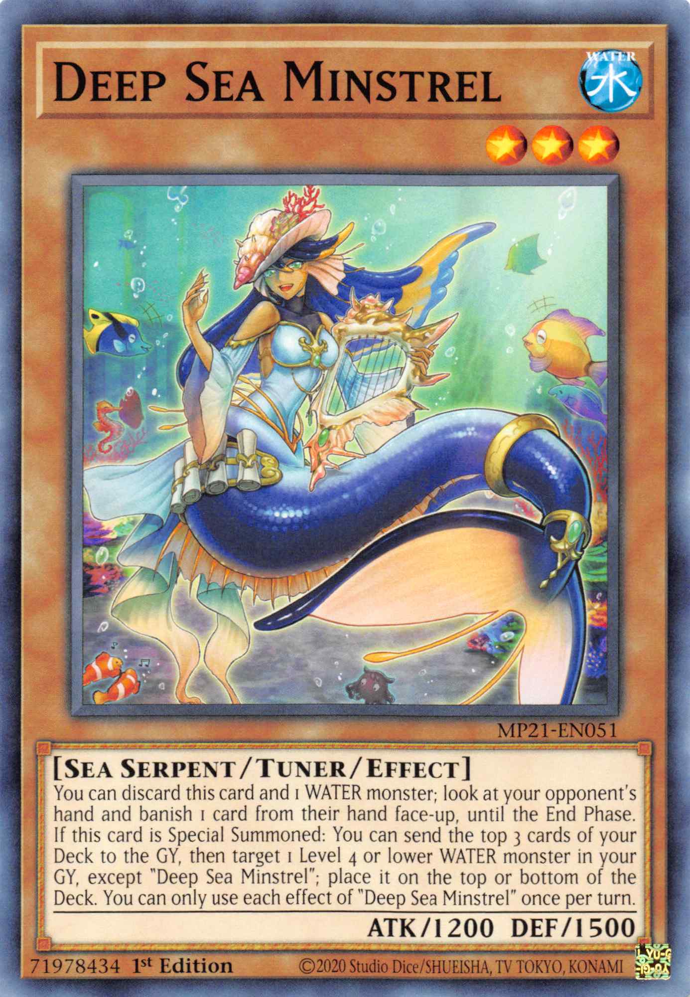 Deep Sea Minstrel [MP21-EN051] Common | Odin's Place