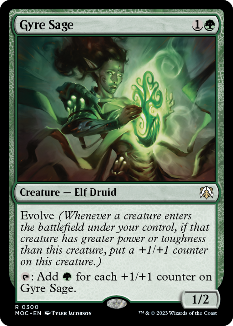 Gyre Sage [March of the Machine Commander] | Odin's Place
