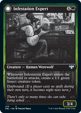 Infestation Expert // Infested Werewolf [Innistrad: Double Feature] | Odin's Place
