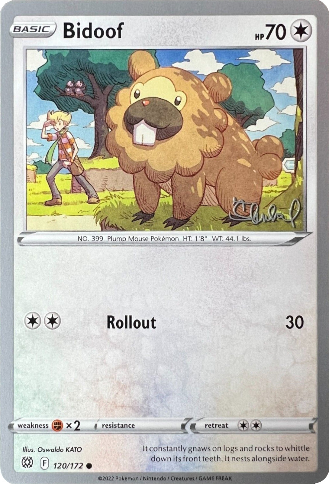 Bidoof (120/172) (ADP - Ondrej Skubal) [World Championships 2022] | Odin's Place