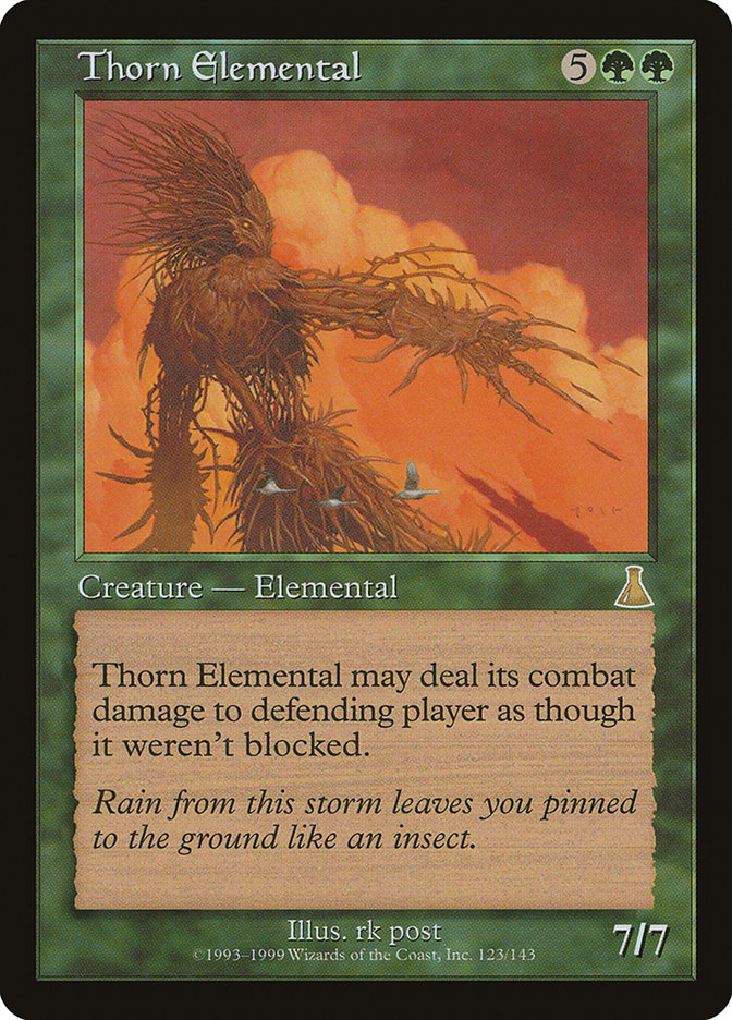 Thorn Elemental (123) [Urza's Destiny] | Odin's Place