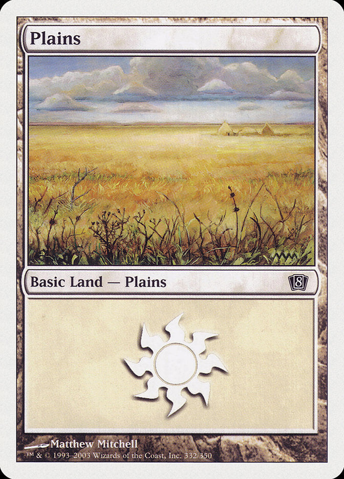 Plains (332) [Eighth Edition] | Odin's Place