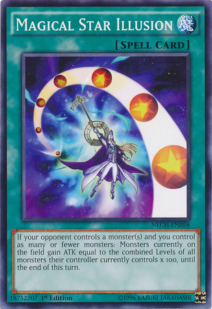 Magical Star Illusion [NECH-EN058] Common | Odin's Place