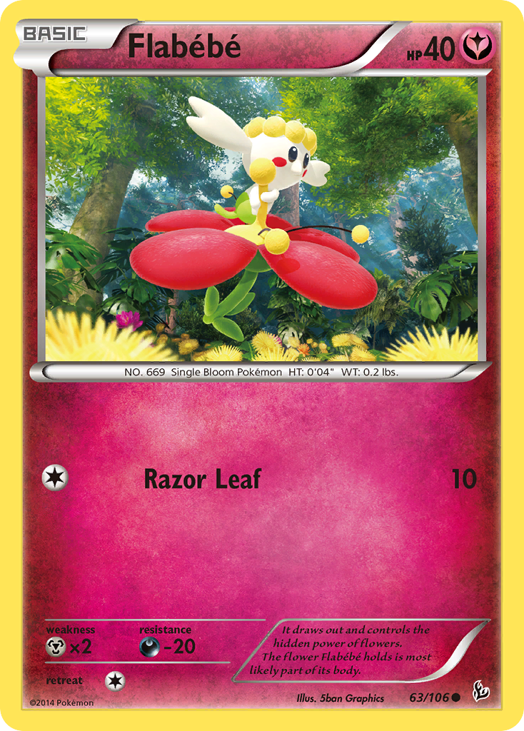 Flabebe (63/106) [XY: Flashfire] | Odin's Place