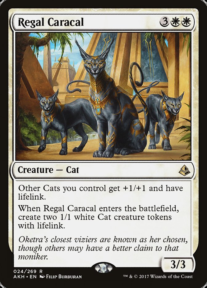 Regal Caracal (24) [Amonkhet] | Odin's Place