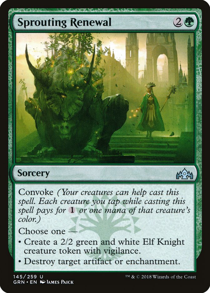 Sprouting Renewal (145) [Guilds of Ravnica] | Odin's Place