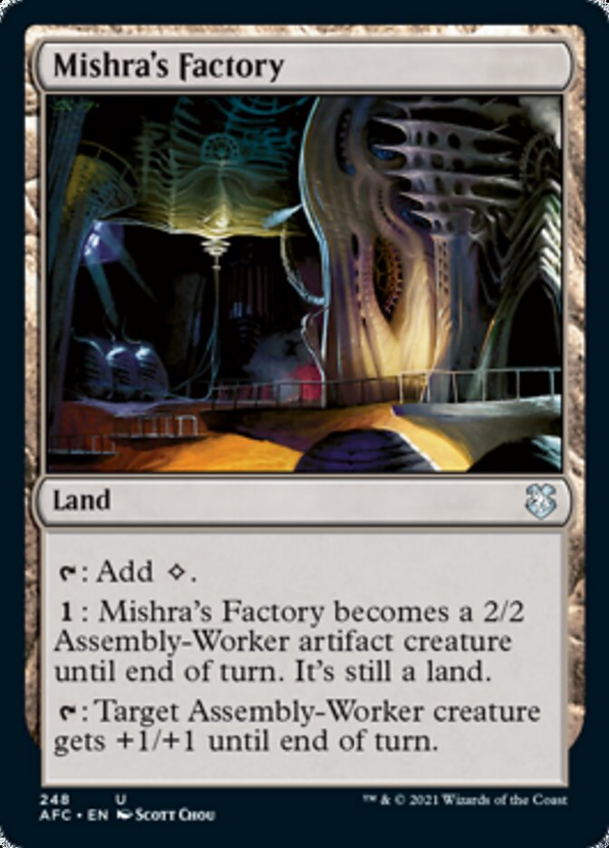 Mishra's Factory [Dungeons & Dragons: Adventures in the Forgotten Realms Commander] | Odin's Place