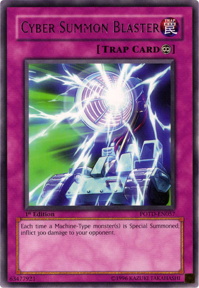 Cyber Summon Blaster [POTD-EN057] Rare | Odin's Place