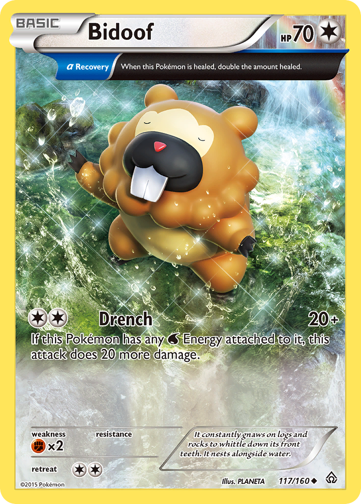 Bidoof (117/160) [XY: Primal Clash] | Odin's Place