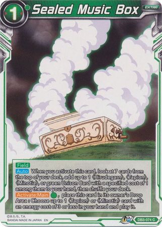 Sealed Music Box (DB3-074) [Giant Force] | Odin's Place