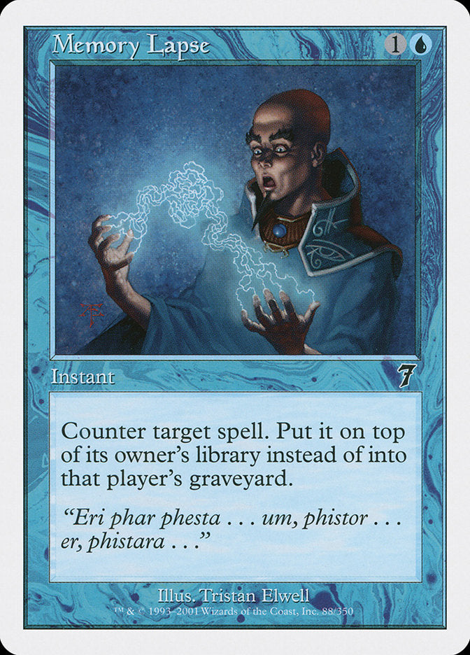 Memory Lapse (88) [Seventh Edition] | Odin's Place