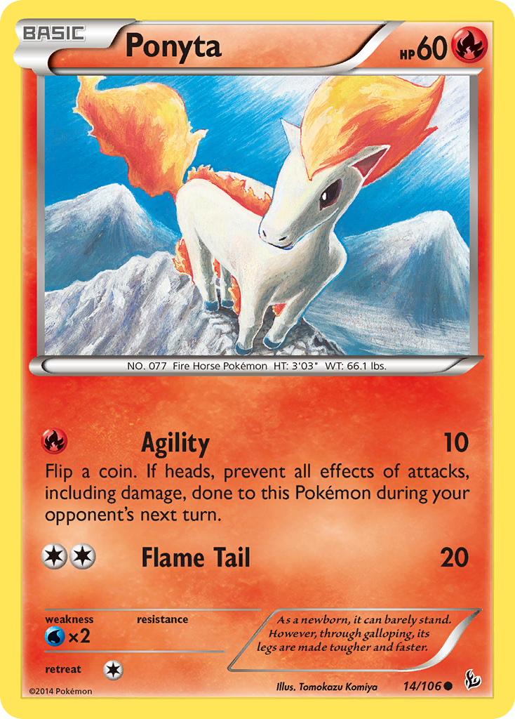 Ponyta (14/106) [XY: Flashfire] | Odin's Place