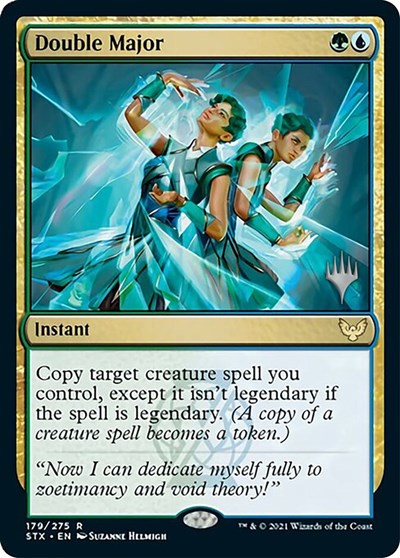 Double Major (Promo Pack) [Strixhaven: School of Mages Promos] | Odin's Place