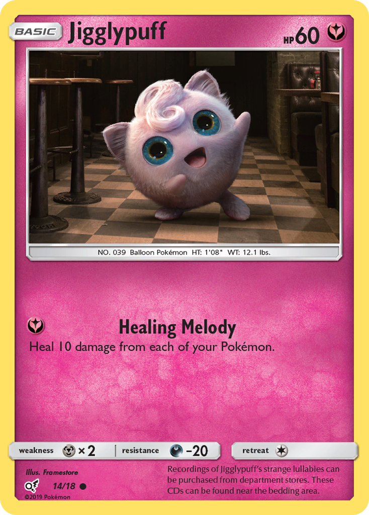 Jigglypuff (14/18) [Sun & Moon: Detective Pikachu] | Odin's Place