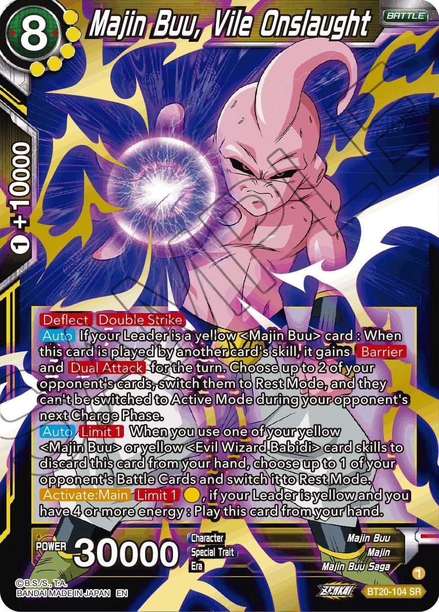 Majin Buu, Vile Onslaught (BT20-104) [Power Absorbed] | Odin's Place
