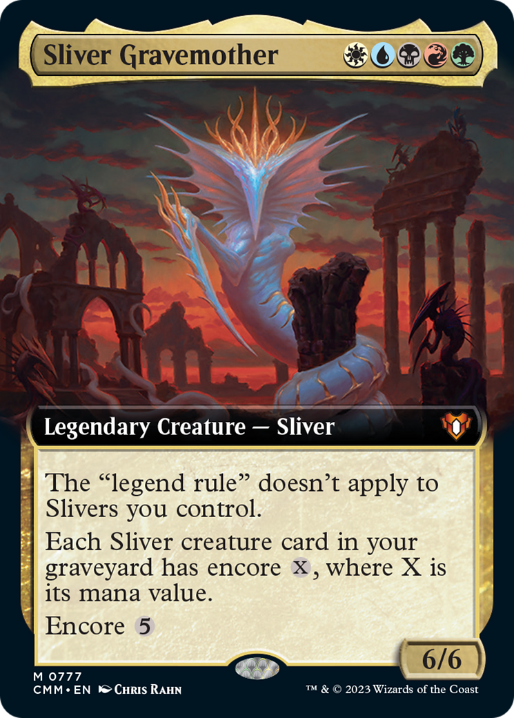 Sliver Gravemother (Extended Art) [Commander Masters] | Odin's Place