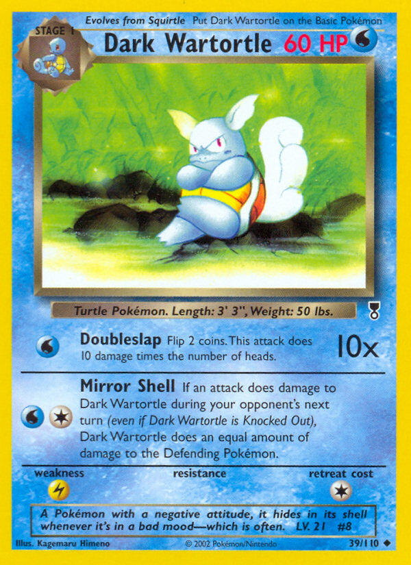 Dark Wartortle (39/110) [Legendary Collection] | Odin's Place