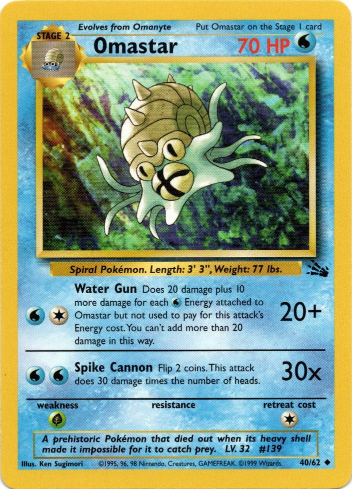 Omastar (40/62) [Fossil Unlimited] | Odin's Place
