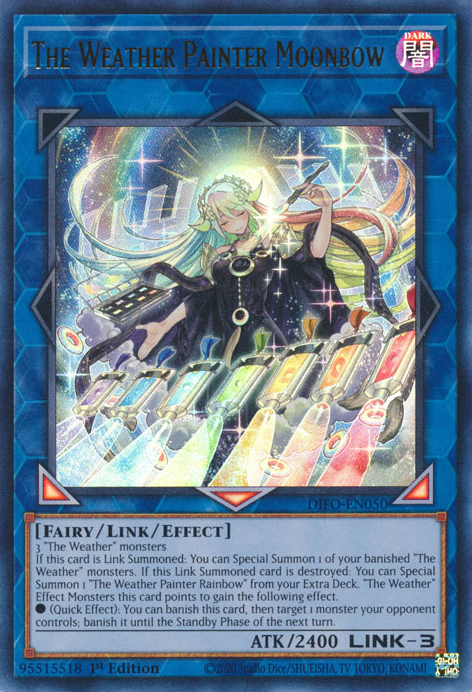 The Weather Painter Moonbow [DIFO-EN050] Ultra Rare | Odin's Place