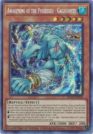 Awakening of the Possessed - Gagigobyte [DLCS-EN143] Secret Rare | Odin's Place