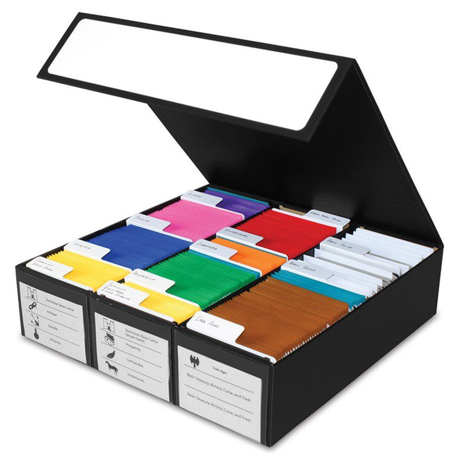 BCW 3-Row Card Game Storage Box | Odin's Place