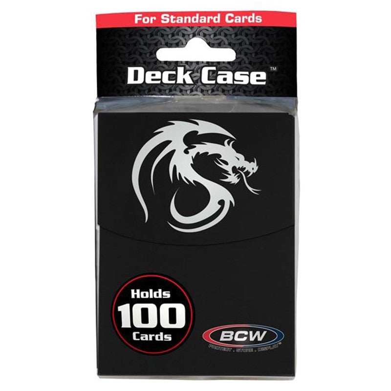 BCW Large Deck Case Black | Odin's Place