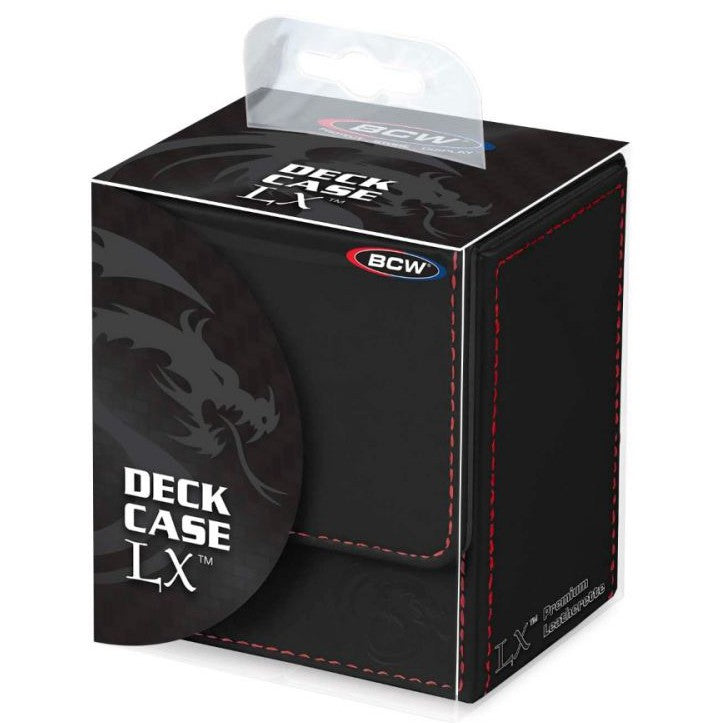 BCW Deck Case LX Black | Odin's Place