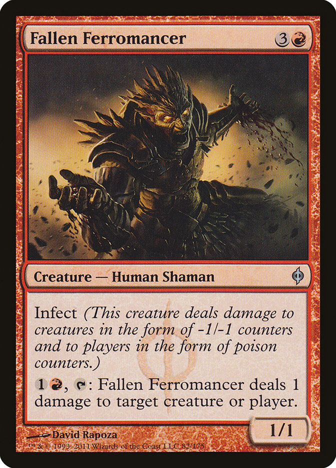 Fallen Ferromancer (82) [New Phyrexia] | Odin's Place