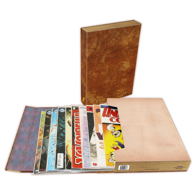 BCW Stor-Folio Comic Book Storage: Leather | Odin's Place