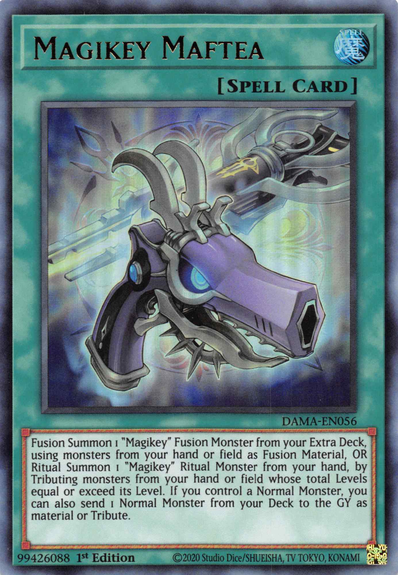 Magikey Maftea [DAMA-EN056] Ultra Rare | Odin's Place