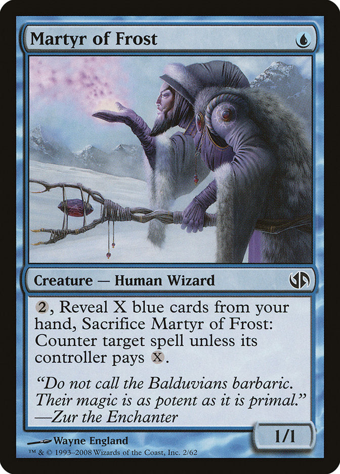 Martyr of Frost (2) [Duel Decks: Jace vs. Chandra] | Odin's Place