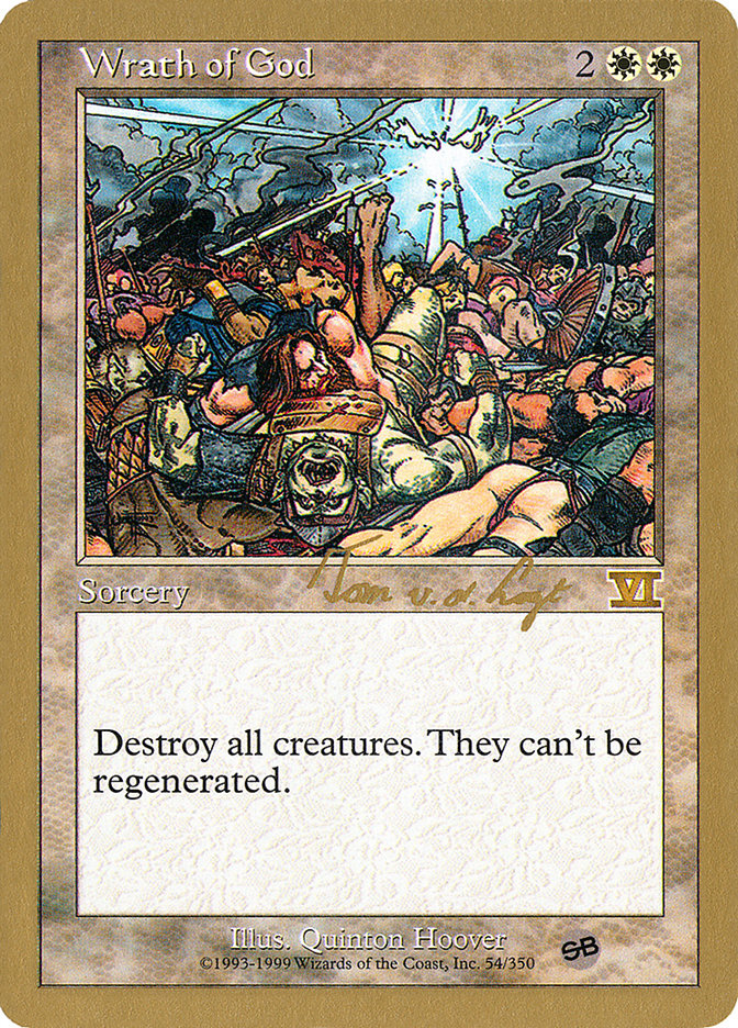 Wrath of God (Tom van de Logt) (SB) [World Championship Decks 2000] | Odin's Place