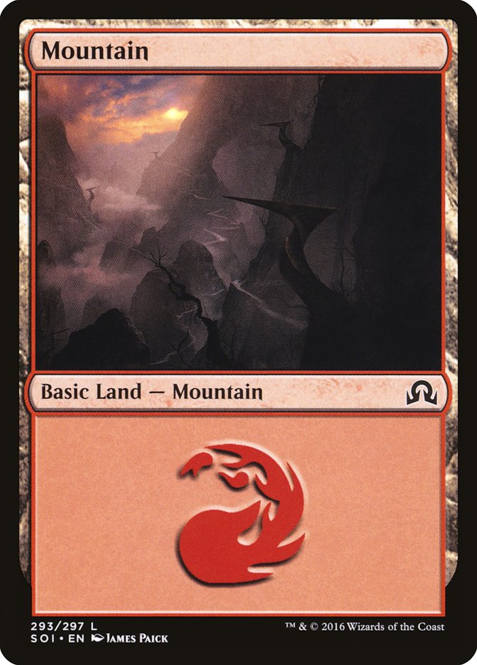 Mountain (293) [Shadows over Innistrad] | Odin's Place