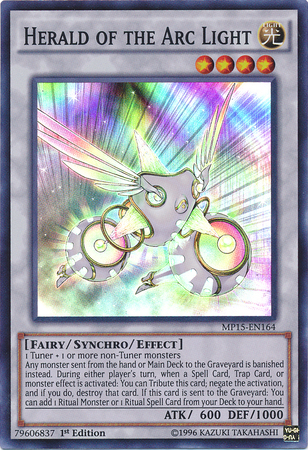 Herald of the Arc Light [MP15-EN164] Super Rare | Odin's Place