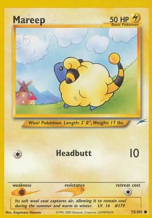 Mareep (75/105) [Neo Destiny Unlimited] | Odin's Place