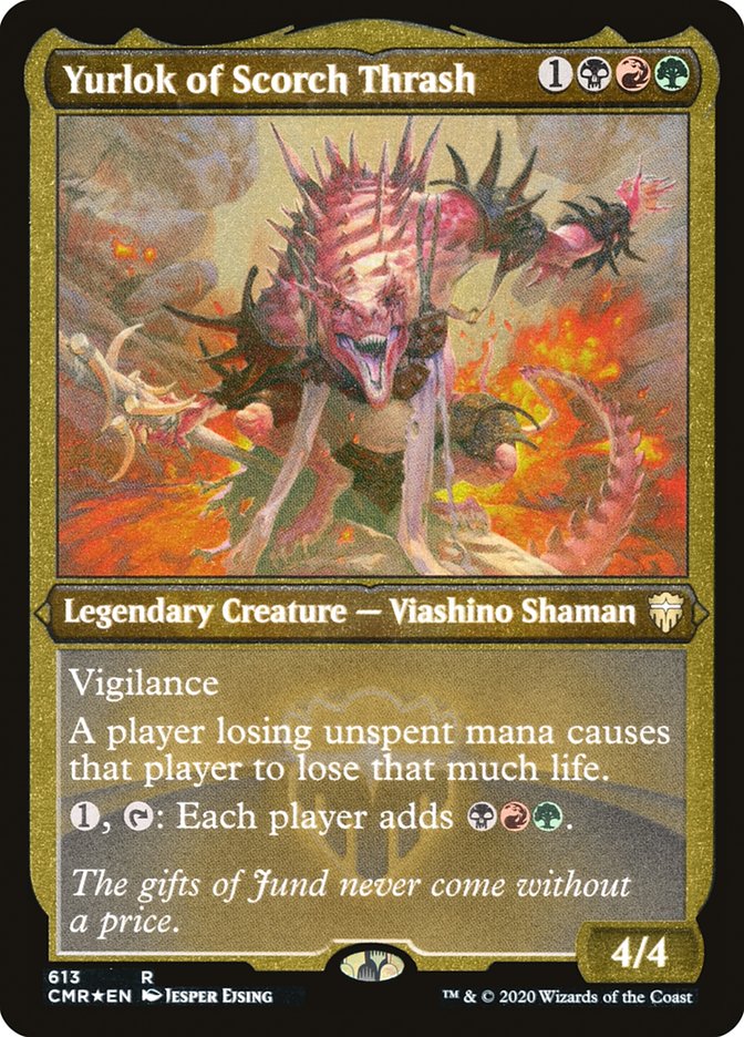 Yurlok of Scorch Thrash (Etched) [Commander Legends] | Odin's Place