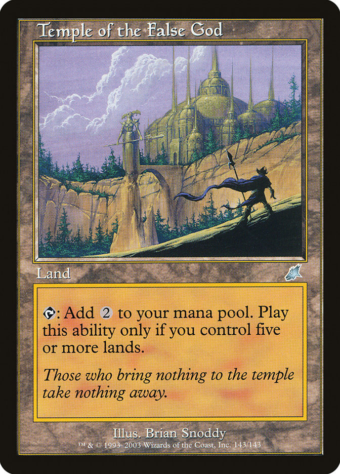 Temple of the False God (143) [Scourge] | Odin's Place