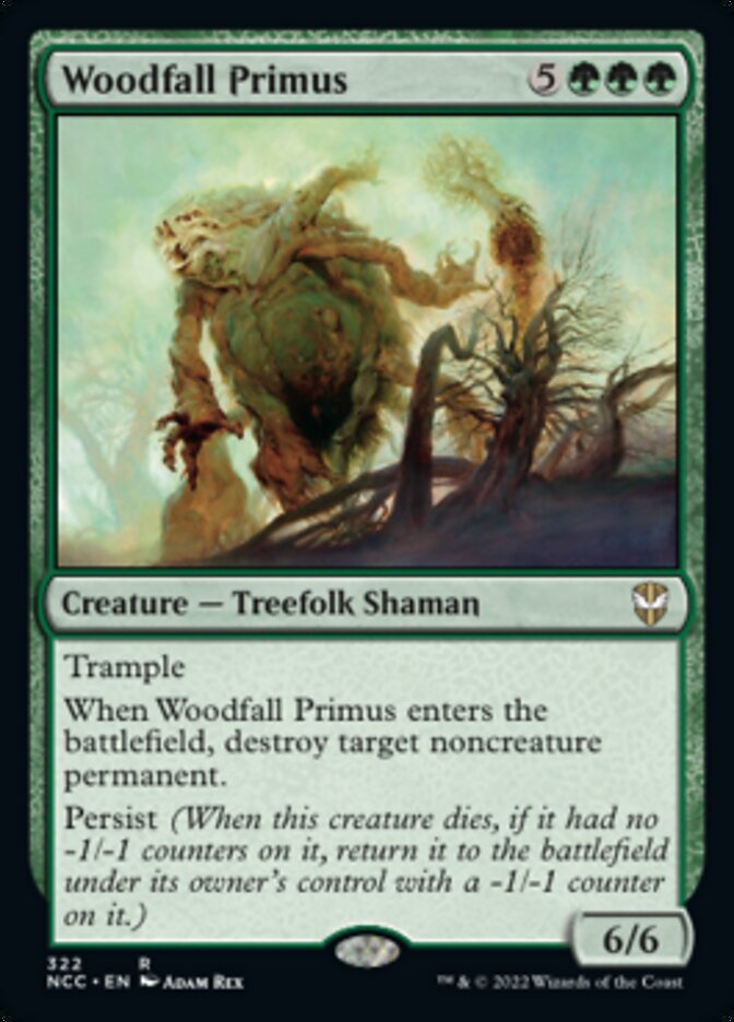 Woodfall Primus [Streets of New Capenna Commander] | Odin's Place