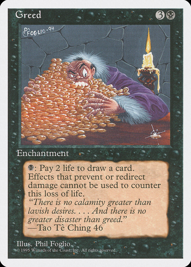 Greed (140) [Fourth Edition] | Odin's Place