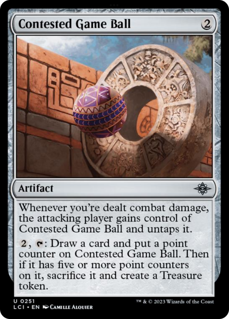 Contested Game Ball [The Lost Caverns of Ixalan] | Odin's Place