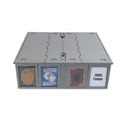BCW Collectible Card Bin Grey | Odin's Place