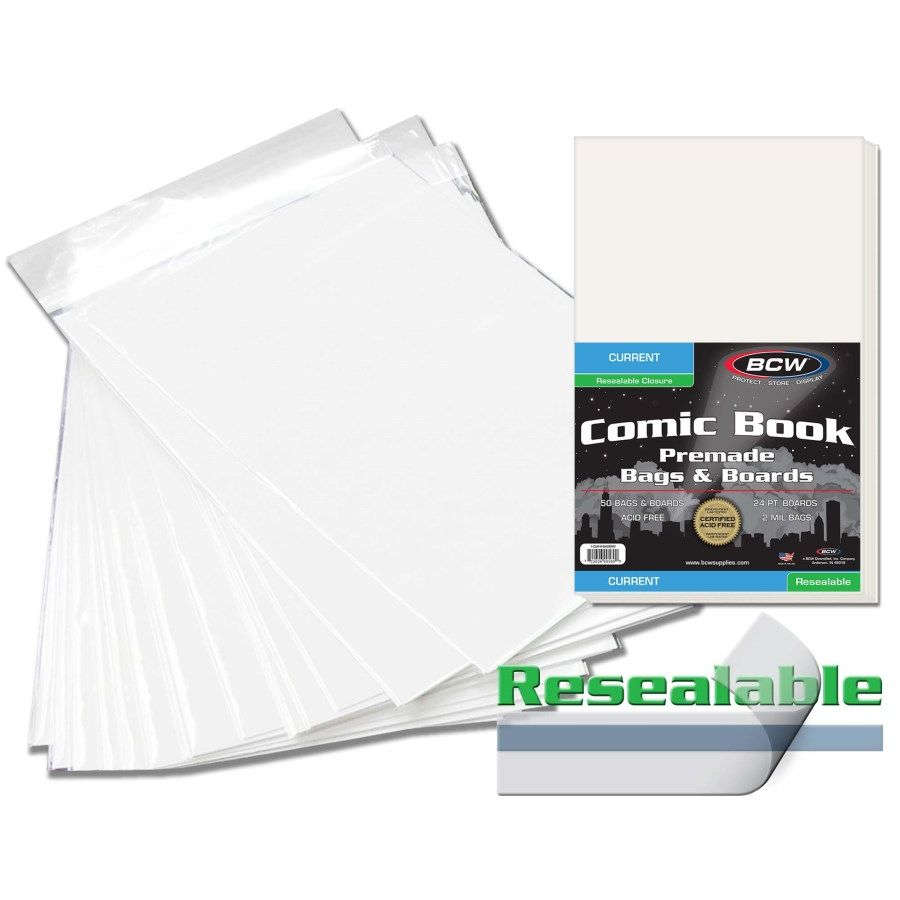 BCW Current Resealable Comic Bags | Odin's Place