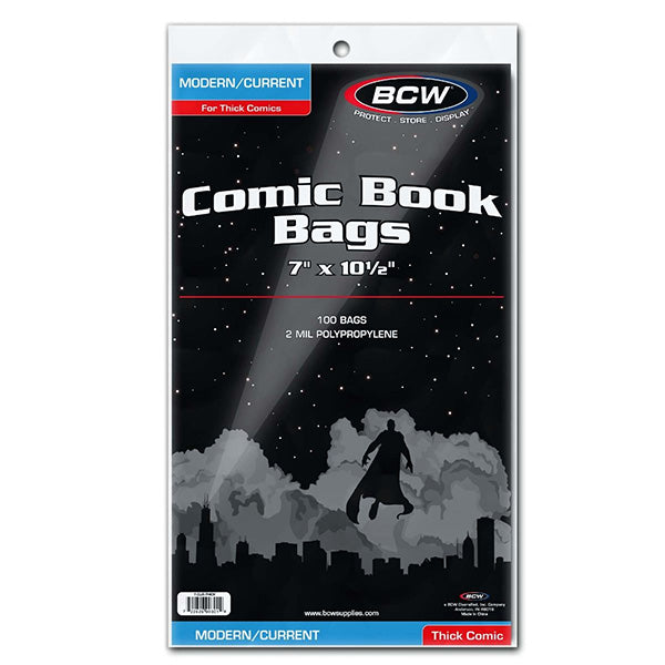 BCW Current Comic Bags - Thick | Odin's Place