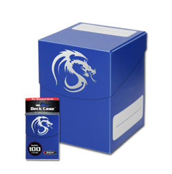 BCW Large Deck Case Blue | Odin's Place