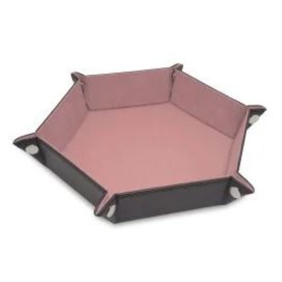 BCW Gaming: Dice Trays LX: Hexagon: Pink | Odin's Place