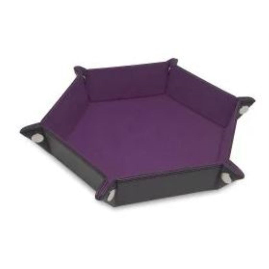 BCW Gaming: Dice Trays LX: Hexagon: Purple | Odin's Place