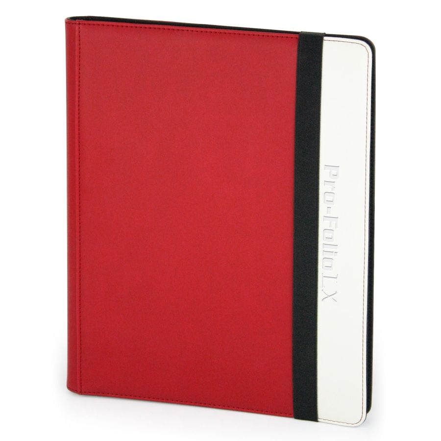BCW 9-Pocket Pro-Folio LX RED/WHITE | Odin's Place