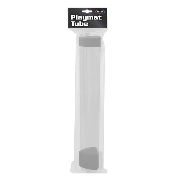 BCW Playmat Tube with Dice Cap - White | Odin's Place